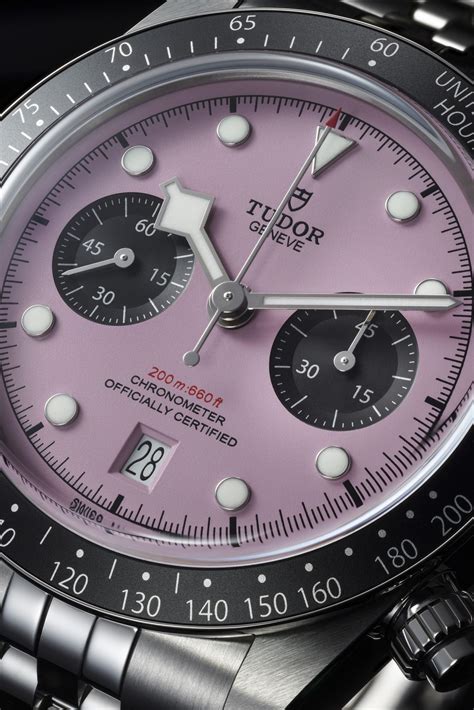 Tudor Black Bay Chrono Pink 79360n.